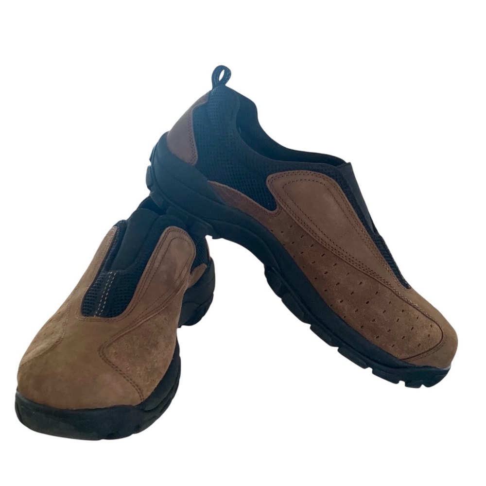 Men’s RedHead Tan and Black Slip-On Loafers, 11.5